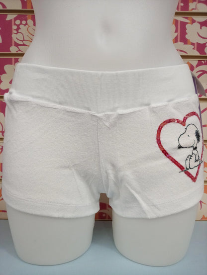 TS603RSW SNOOPY PAILETTES - TOONS PANTALONCINO DONNA - STREET STYLE